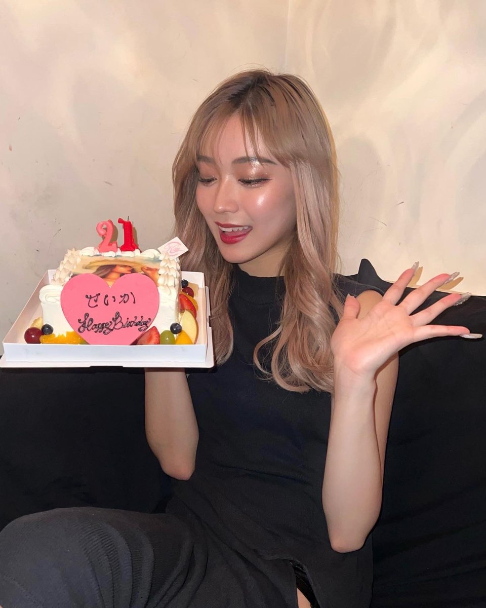 seika_tamukai's tweet photo. ２１歳になりました🎂 https://t.co/DIijLrpbzu