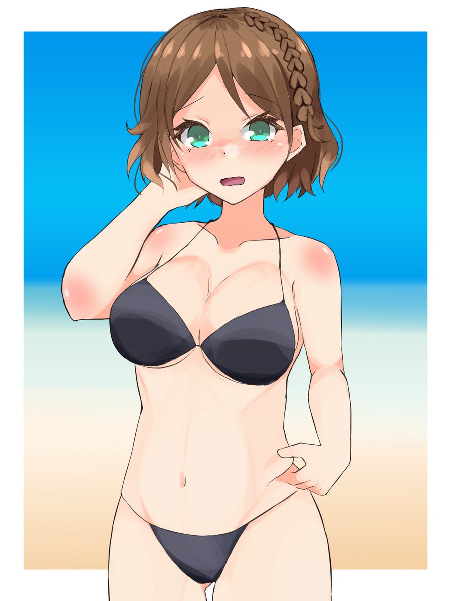 ギリ8月まだ夏です桃子先生 