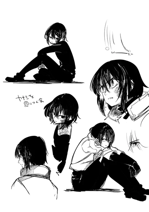 ストローク早く描くとヒゲ出るの邪魔なんだが… 