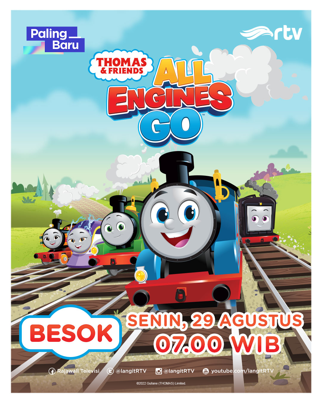 RTV on Twitter: "Menghadirkan Thomas and Friends Season terbaru dengan