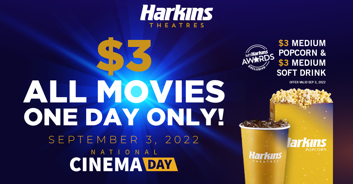 Harkins Theatres on Twitter "3 Movies! ALL guests receive 3 movies