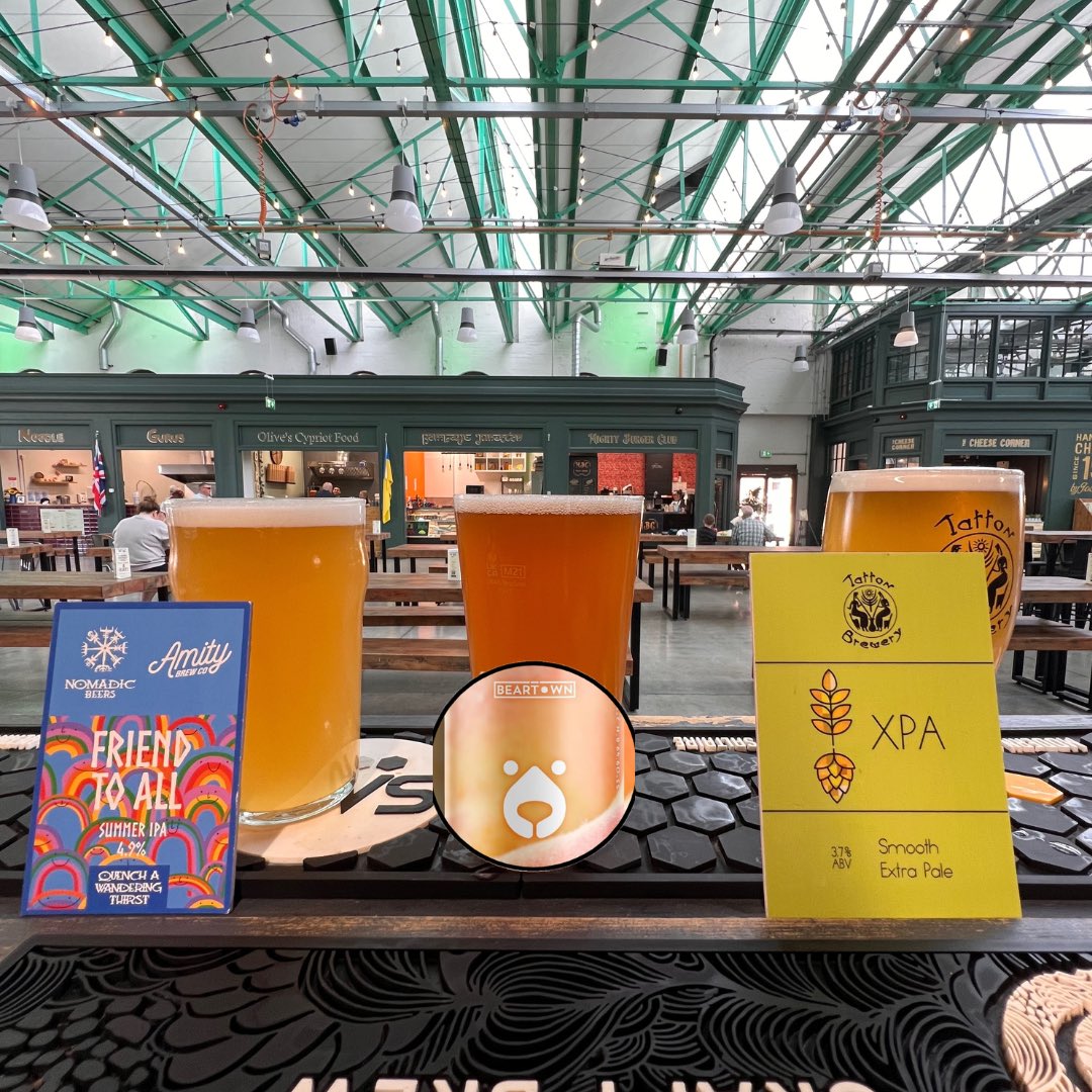 Bank holiday beers?

4 newbies pouring today from @NomadicBeers x <a href="/AmityBrewCo/">Amity Brew Co</a> 
<a href="/BeartownBrewery/">Beartown Brewery</a> 
<a href="/TattonBrewery/">Tatton Brewery</a> 

Pouring til 9pm tonight 🍻