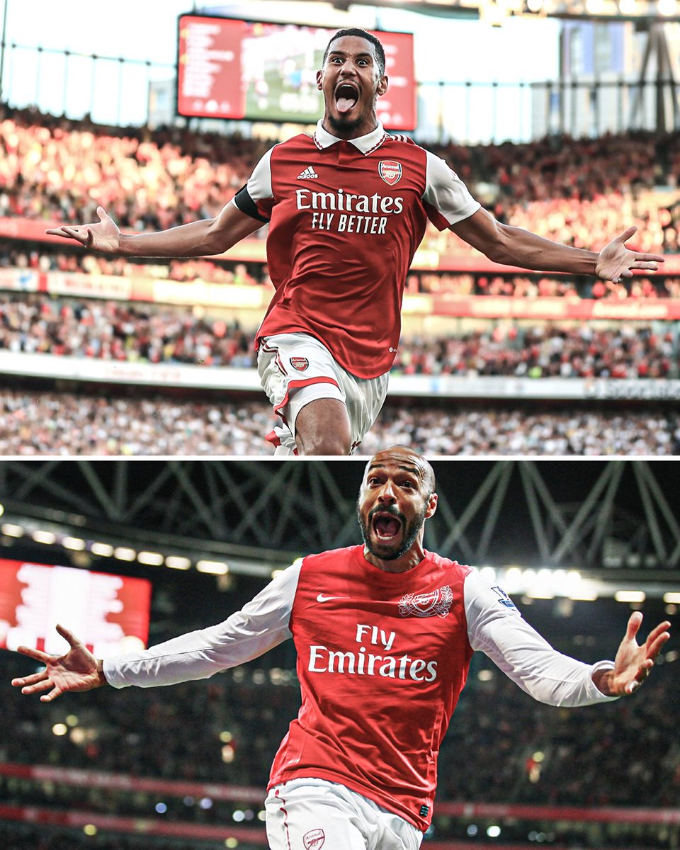 ESPNUK's tweet photo. Saliba was giving Arsenal fans flashbacks 🥺❤️ https://t.co/cc6Q8OaHDc
