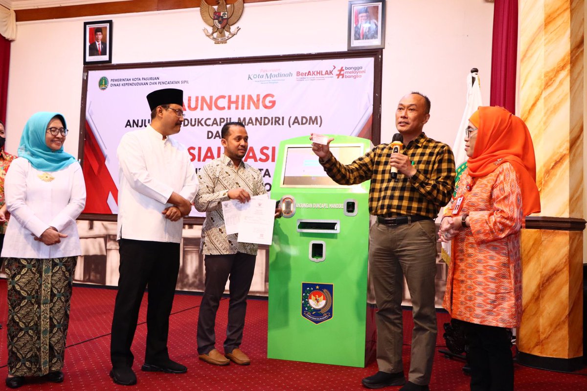 Launching ADM di Kota Pasuruan, Dirjen Zudan Ajak ASN Bangun Branding dan Marketing Daerahnya - tandaseru.id/2022/08/28/lau…