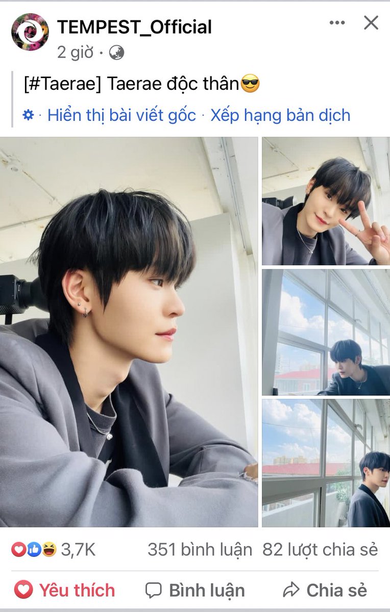 pieezogz's tweet photo. Taerae độc thân, Piee cũng độc thân, vậy chúng ta có điểm chung rồi đấy, đến với nhau thôi :>

#TEMPEST #템페스트 #TAERAE https://t.co/2ixin2QI42
