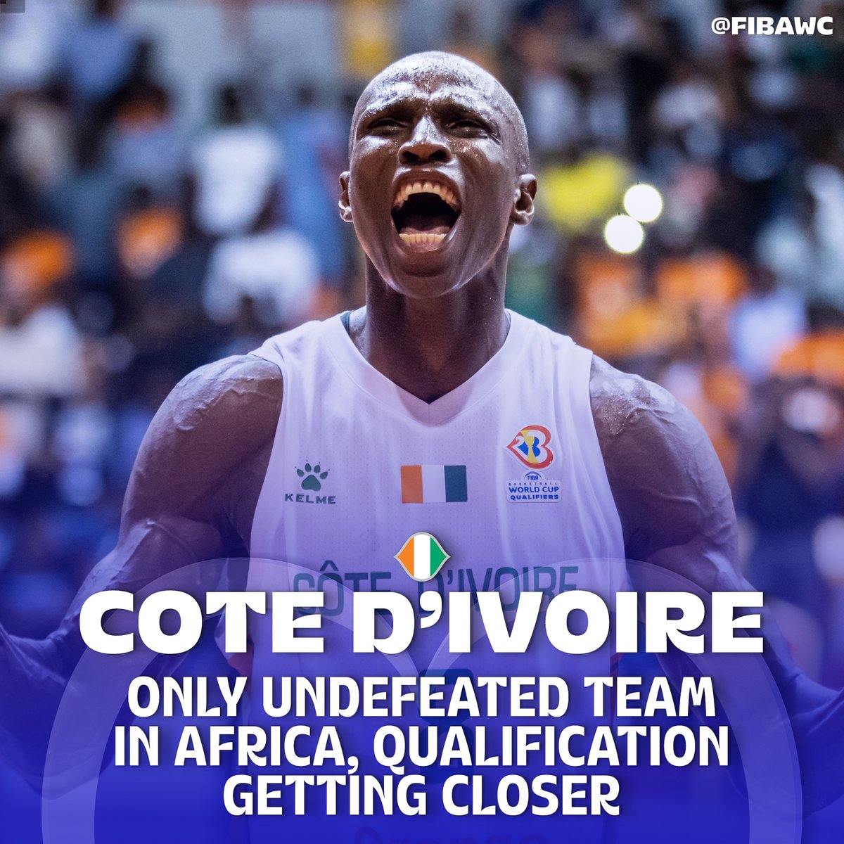 👏 SO FAR, SO GOOD! 💯

The 🇨🇮 Côte d'Ivoire Elephants 🐘 are the only undefeated team so far in the African Qualifiers and next year World Cup ticket 🎟 is getting closer! 

📰 Read more here 👇
➡ bit.ly/FIBAWCAQ_CIV_G…

#FIBAWC x #WinForCotedivoire