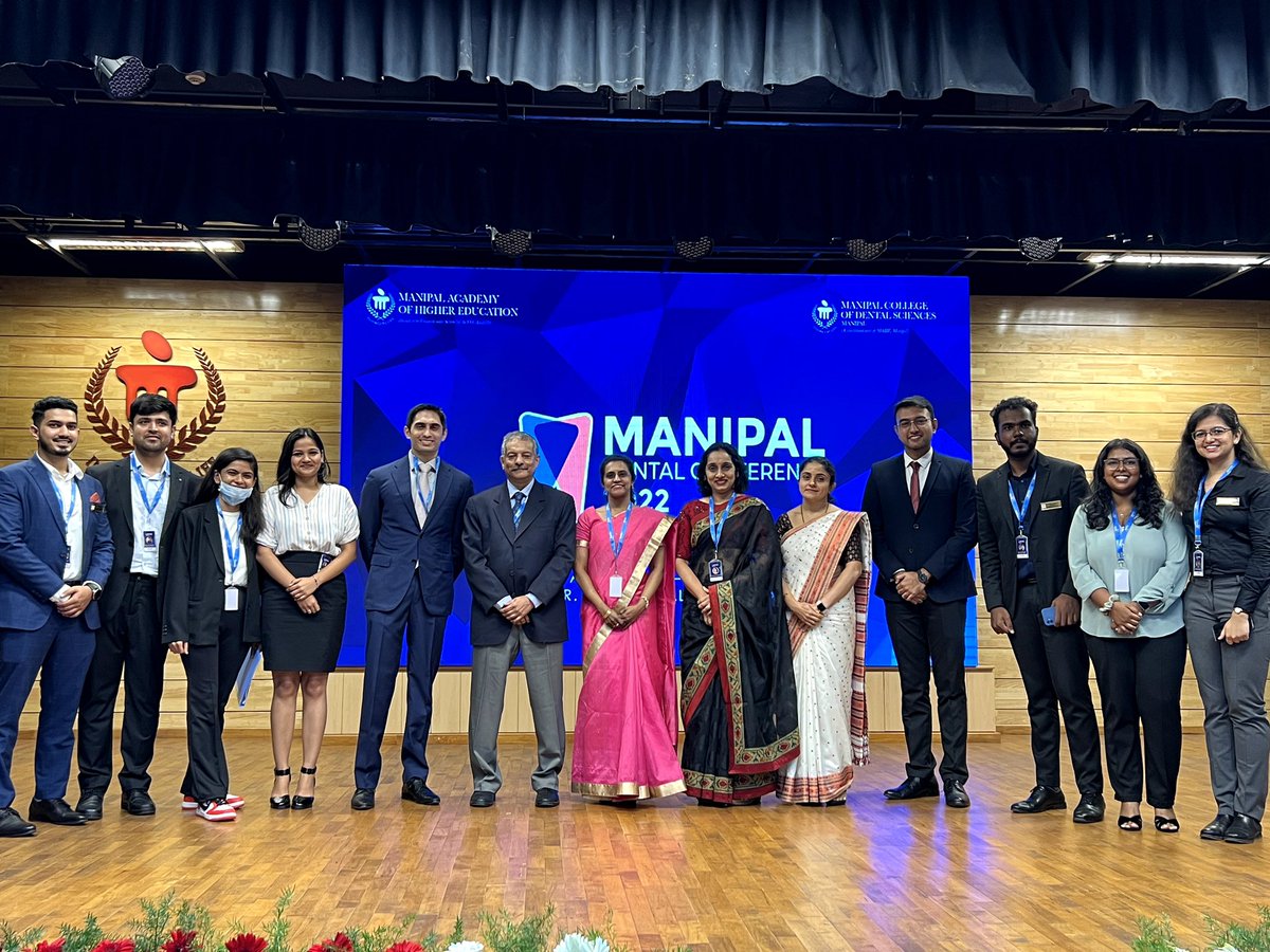 monicas88907604's tweet photo. First National Dental Undergraduate students conference Hosted by Manipal College of Dental Sciences, Manipal https://t.co/Iain0iG43R