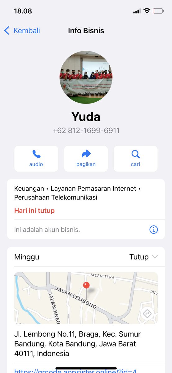 vik_ww's tweet photo. @indihome @IndiHomeCare mohon konfirmasi, saya beberapa bulan ini diganggu oleh nomor ini  081216996911 bapak yudha dari @TelkomIndonesia penagihan atas nama Nora Nofita yang bukan nama saya. https://t.co/9vtqQzYWD9