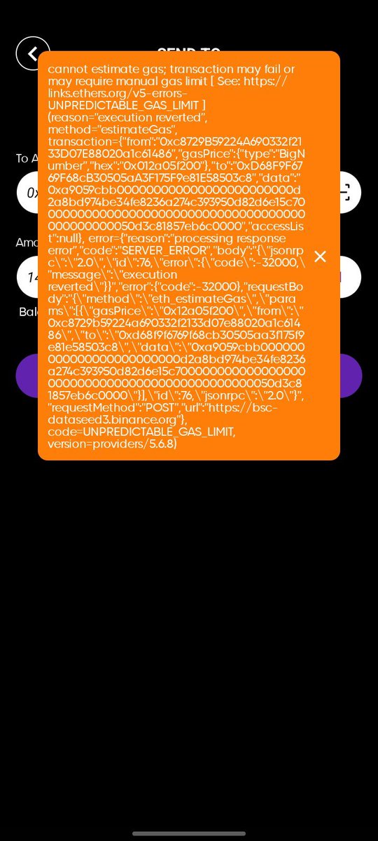 yan_bu's tweet photo. WingstepからWSTの外部送金でエラー😭
試しにtrust wallet にseed pharaseをインポートさせてtrust wallet からMetaMask に送金、、できました。
WingStepの嫌がらせは、最後まで酷いですw
#wingstep https://t.co/oAVIkw3Jb7