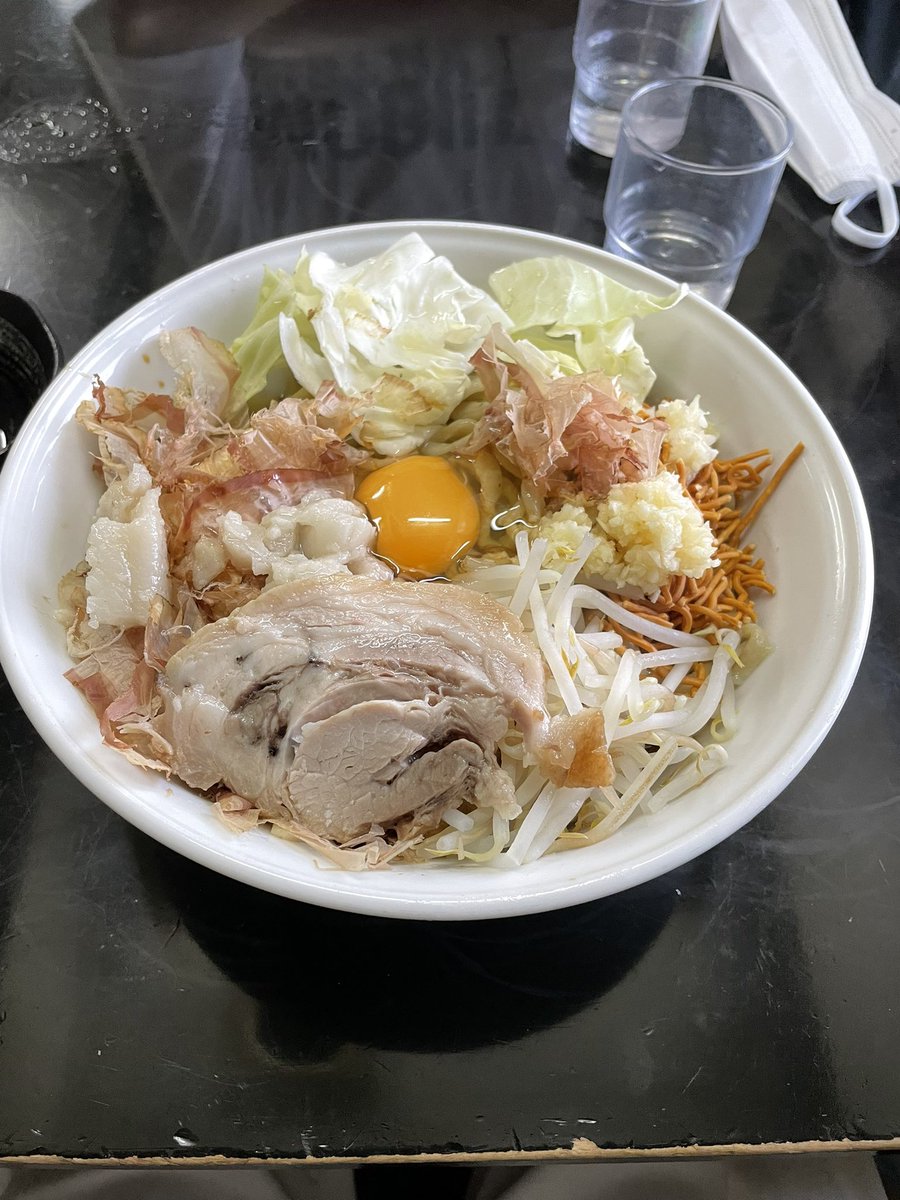 N_aN_a21's tweet photo. 手打手綱🍜
久しぶりのまぜそば‼︎
安定の美味さ🤤
ごちそうさまでした〜😆 https://t.co/reBCJ72jy8