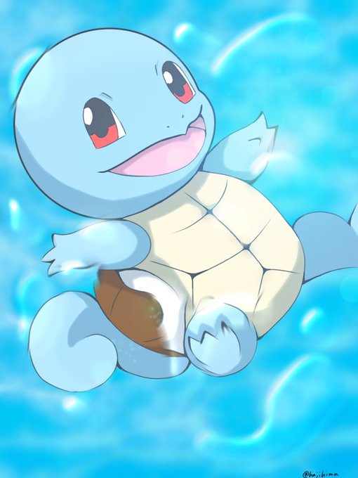 水ポケモンのtwitterイラスト検索結果