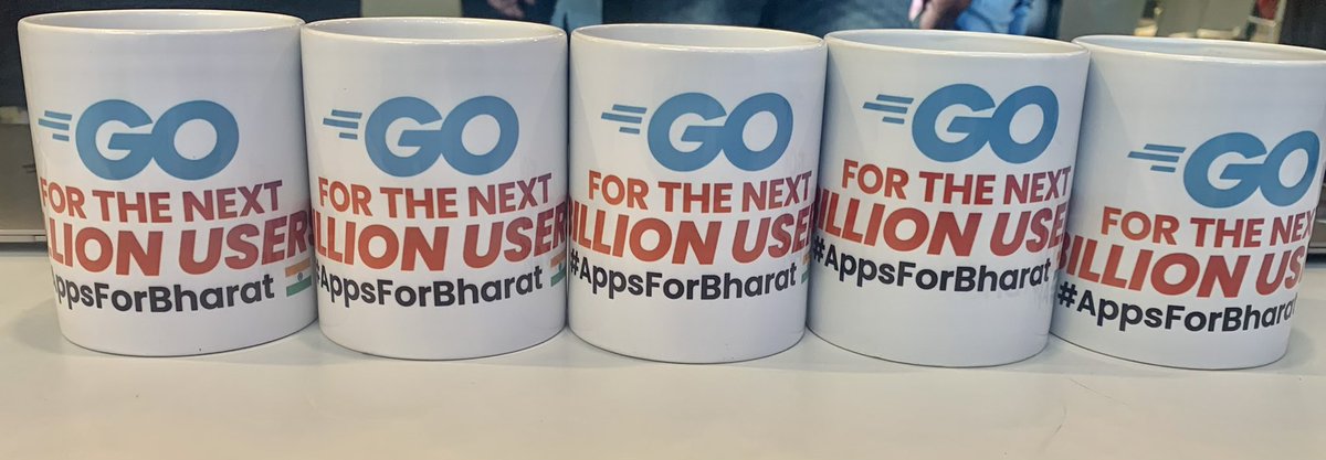 DeepeshNaini's tweet photo. @AppsForBharat is back, revealing the #swag, last 45 minutes to go @GopherConIndia devs hurry, engage with our app and stand a chance to win this attractive mug https://t.co/rp9lBBDBB0