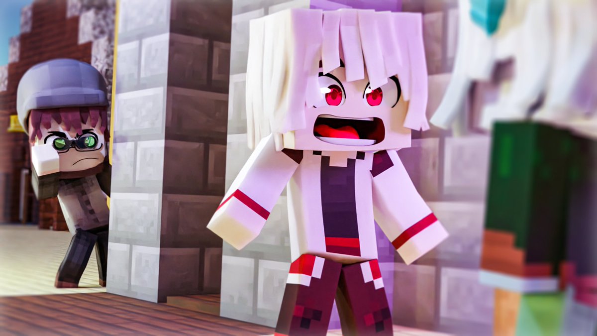 MikeGunan's tweet image. ESPIANDO A MIS COMPAÑEROS!!
Remake de la miniatura del segundo capítulo de #VKingdomMC @VKingdomMC