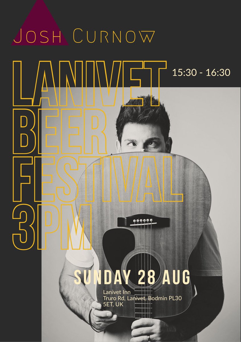 JDCurnow's tweet photo. Currently sat in my underpants on the sofa but in a few hours…  #Cornwall #Lanivet #festival https://t.co/7SAcHrORPE