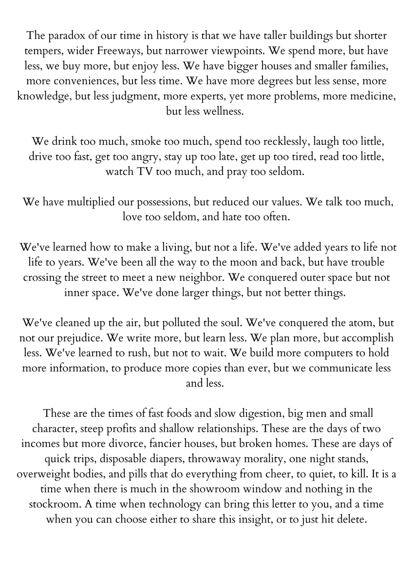 iam_vvmahesh's tweet image. The Paradox of Life