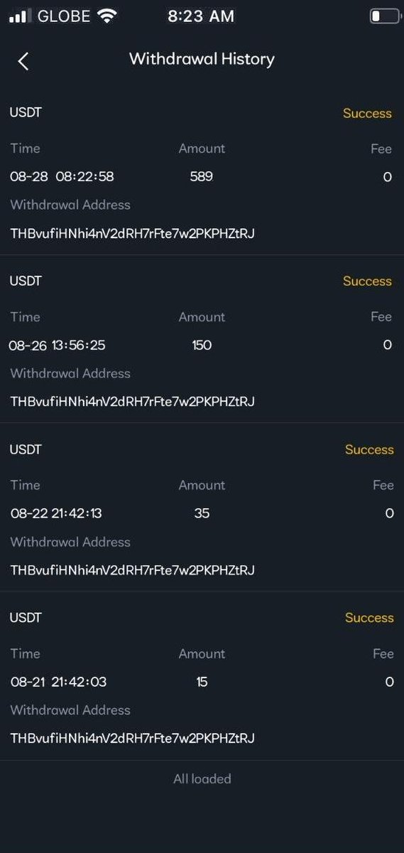 isa_soarez's tweet photo. new day new Earnings Withdrawal From FXPRO-USDT Trading platform!
#FXPROUSDT https://t.co/VLRWbUWCc3