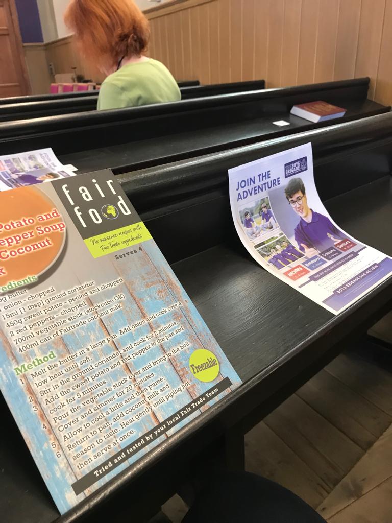 LenzieUnion's tweet photo. Great Service hearing about the amazing work of @CrossReach,  @1st_Lenzie_BB, Girls Brigade, DeCafe, Ceartas, @Fairtrade, and other pastoral and social activity https://t.co/fTcOyKfoeo