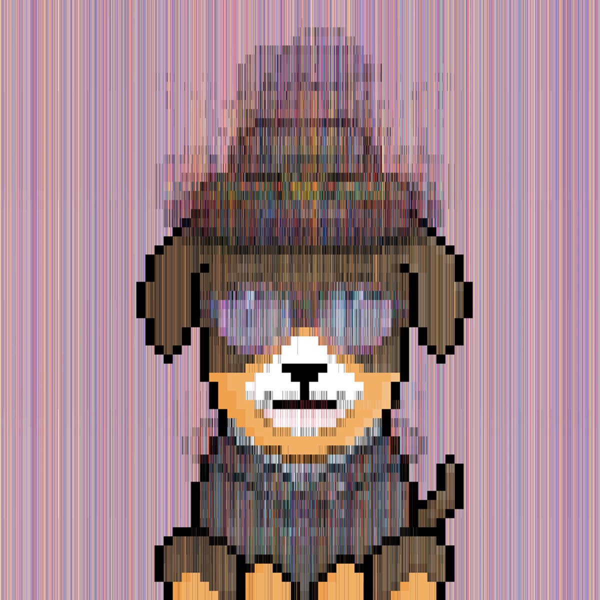 TinFoilHatHat's tweet photo. Sliced up some @PixelPuppersNFT for their fan art contest 🧑🎨🧑💻 5555 x 5555 pixel artwork combining all the Pixel Puppers in the collection. https://t.co/UtdZlY6rLh