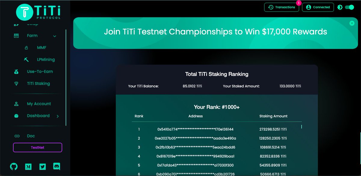0x6c48BCf998019C5b70709844F9763e4579f2693a

#TiTiProtocol #Testnet #TiTiTestnet 
<a href="/Jammie66491302/">tranroy11.near</a>
<a href="/Alexand98017141/">rosedudu.near</a>
<a href="/Chrissy88471688/">namnam.near</a>
It's an honor to invite you. I would like to help your plan and business thrive. I'll trust and follow you. God bless you.