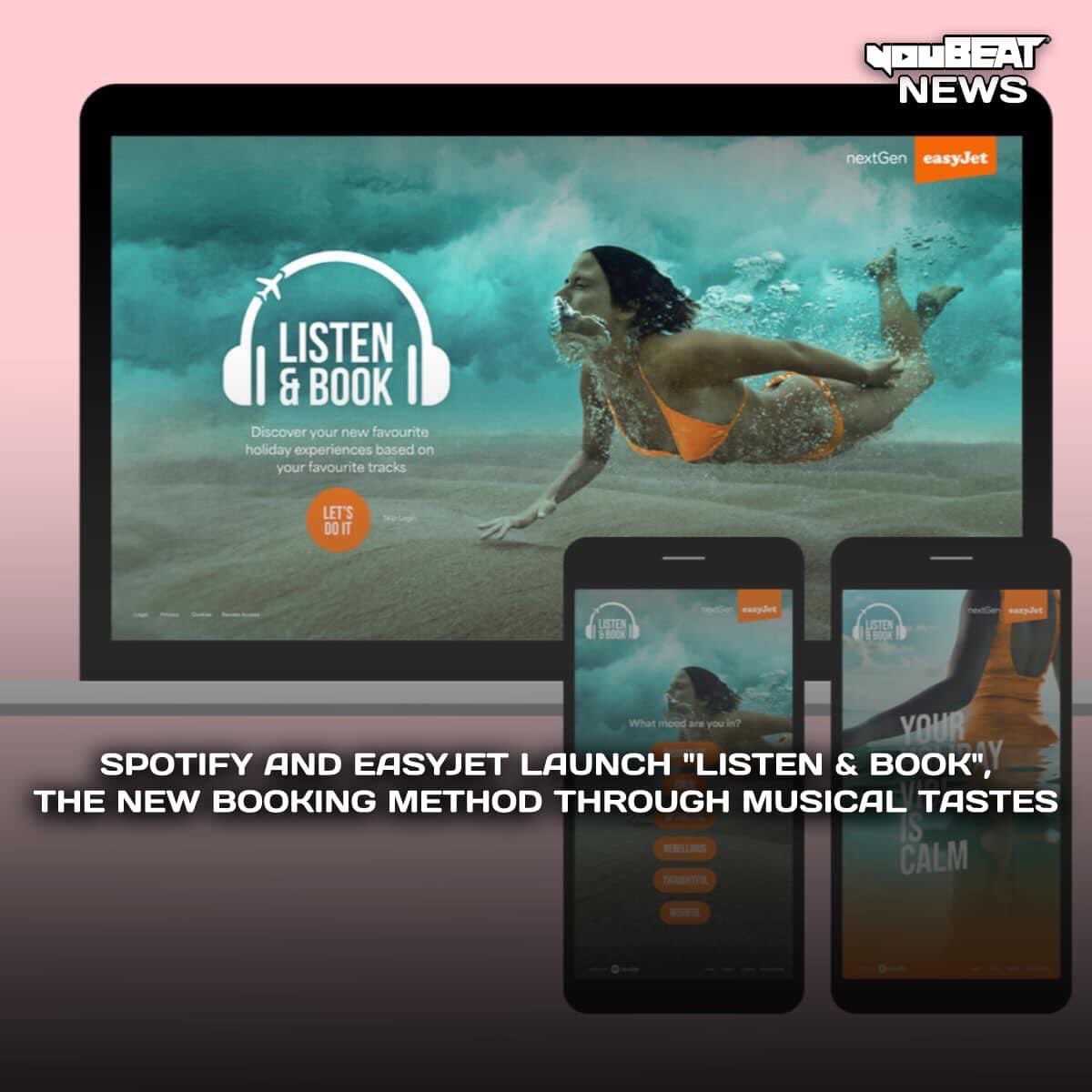 youBEATmusic's tweet photo. #Travel and #music are best mates โ๏ธ๐ถ
#Spotify and #easyJet have teamed up for the new #ListenAndBook tool.
Listeners can find suggestions for their next Euro-vacation inspiration based specifically on the music they listen to ๐ง๐ฑ
#SpotifyAdvertising #musicaltaste #booking https://t.co/9wvqD0aLP8