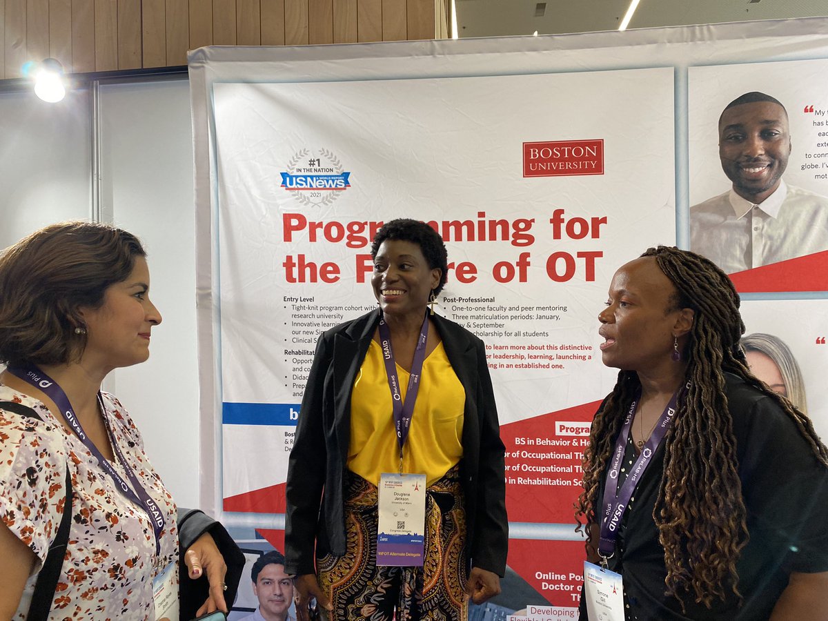 KarenJacobsOT's tweet photo. Spending time with friends at the WFOT 2022 Congress #WFOT2022 https://t.co/17ENXNppw1