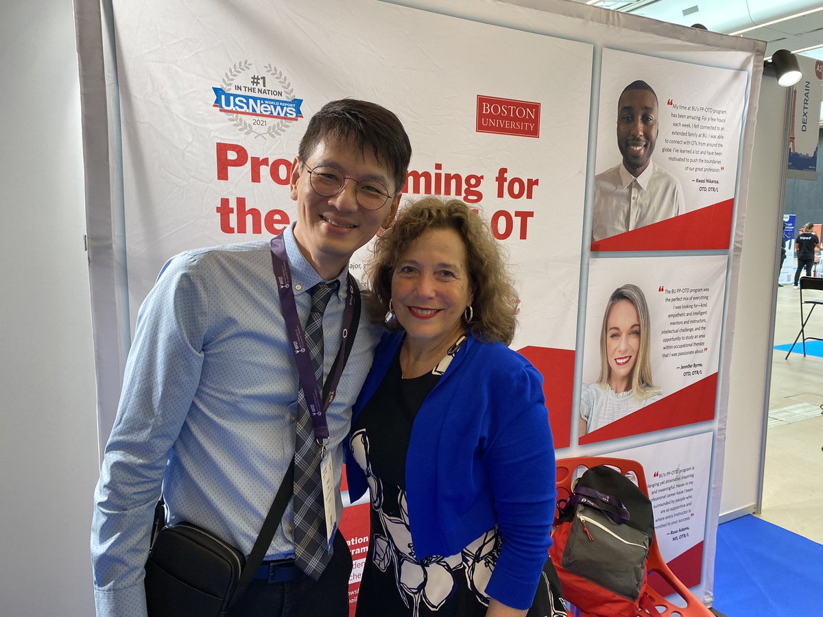 KarenJacobsOT's tweet photo. Spending time with friends at the WFOT 2022 Congress #WFOT2022 https://t.co/17ENXNppw1