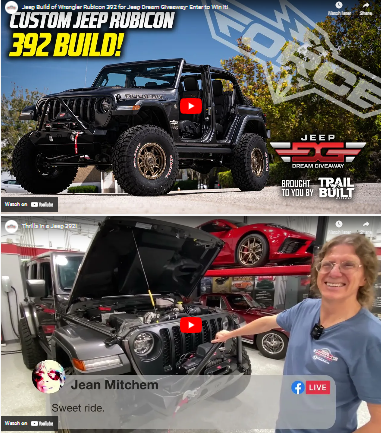 Just TWO DAYS LEFT until the Jeep Dream Giveaway ends. Check out a few of the Jeep videos we have done in the past at dreamgiveaway.com/dg/jeep/videos 
The Jeep Dream Giveaway is brought to you by #Trailbuilt.  #JeepWrangler #Jeep392 #Jeeprubicon #customJeep
