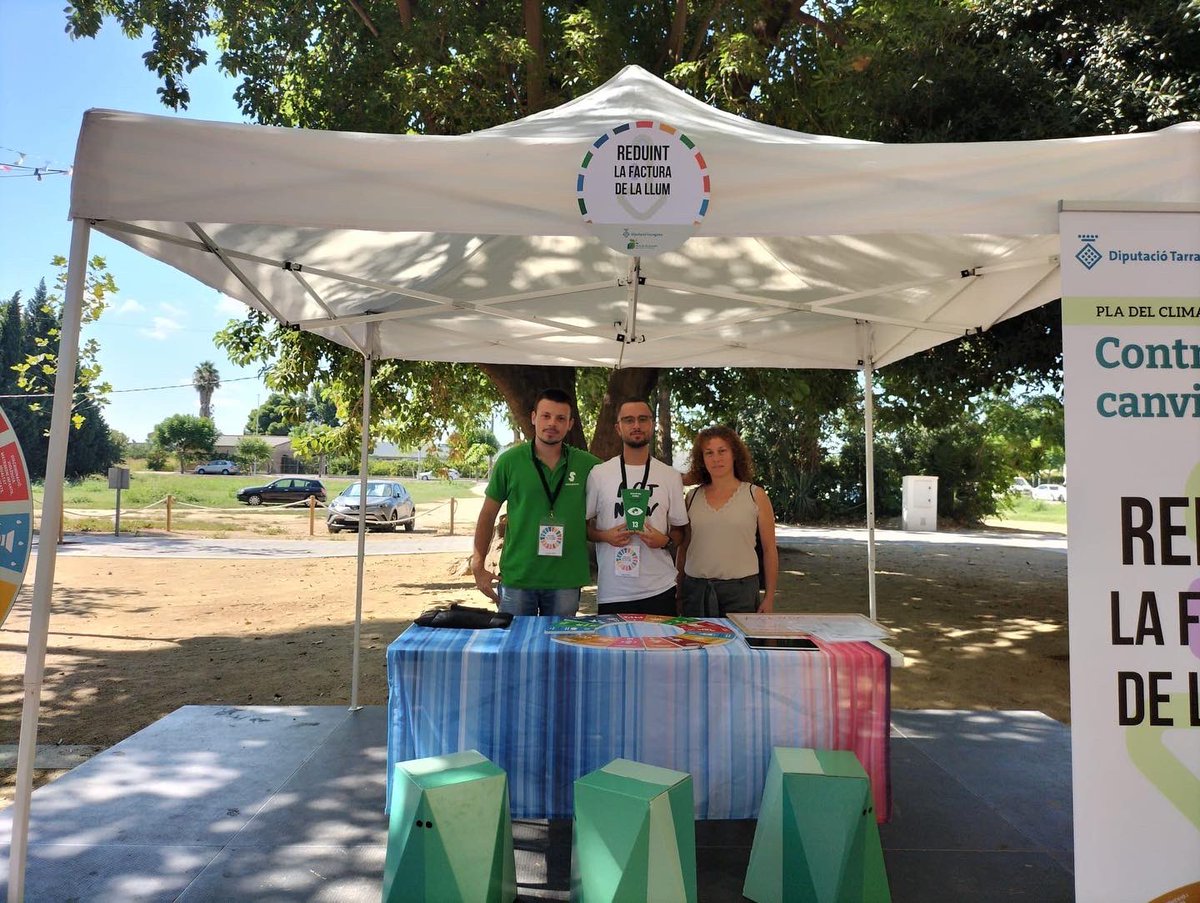 AjRoquetes's tweet photo. Avui s'ha fet una jornada de sensibilització sobre el canvi climàtic organitzada per la Diputació de Tarragona al #HortdeCuells♻️ https://t.co/sbx5i9KC8v