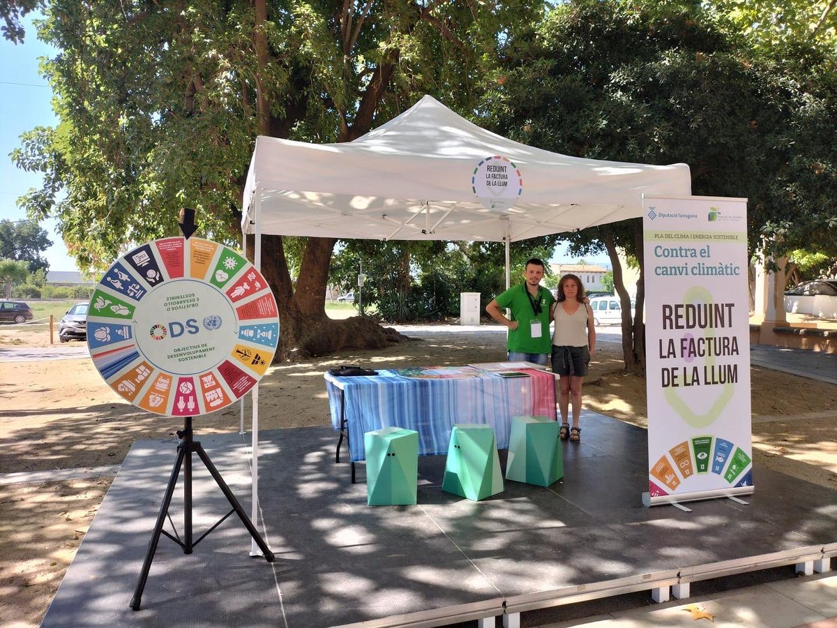 AjRoquetes's tweet photo. Avui s'ha fet una jornada de sensibilització sobre el canvi climàtic organitzada per la Diputació de Tarragona al #HortdeCuells♻️ https://t.co/sbx5i9KC8v