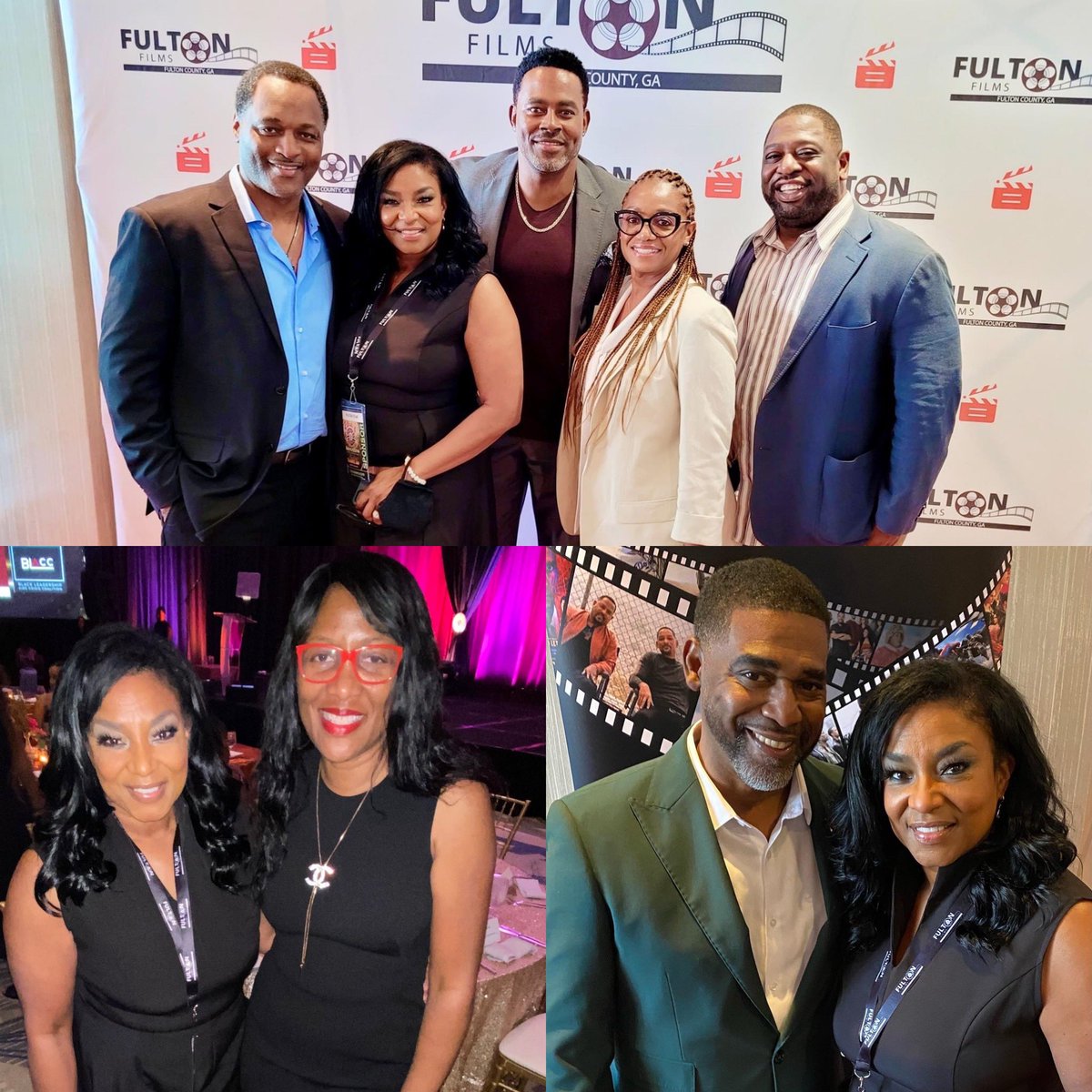 Shaunya_Chavis's tweet photo. Amazing Star ⭐️ Studded Day &amp; Night at @BronzeLens 🎬🎥 From the @Fulton_Films Panel w/@LammanRucker &amp; #JavonJohnson to the Women’s Super Star Honors, it was a wonderful experience. Our “Productions in the Heart of the Peach”Panel was a Huge Success 🎉❤️🍑 https://t.co/lPk4ScAjg7