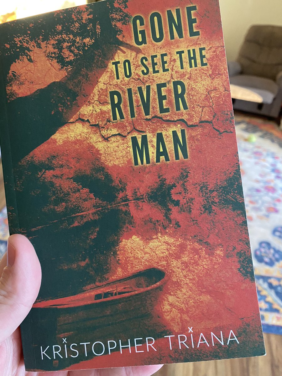 If you’re up for reading about a serial killer fan stepping into cosmic horror wrapped up in a blusey package, read @KoyoteKris’s Gone to See the River Man. It’s a trip I guarantee will stick to you like southern humidity. #horror #BookRecommendation
