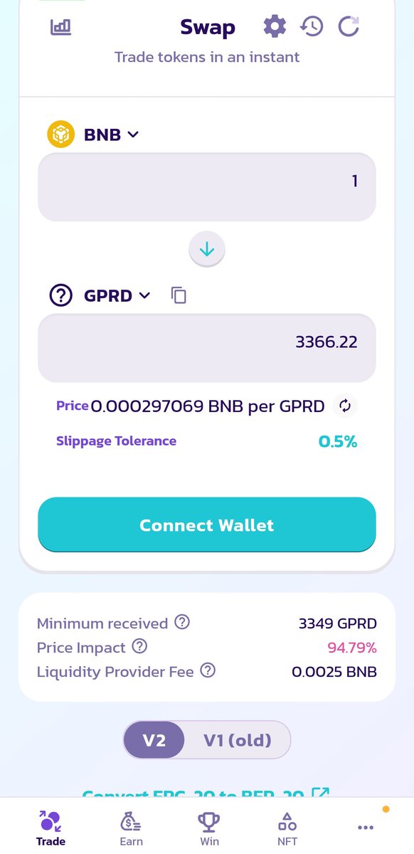 GepardSwap's tweet photo. You can trade GPRD coin directly on PancakeSwap 😃

https://t.co/BocYn9A5mz

#bsc #pancakeswap #gprd #gepardswap #bnb #crypto #token #blockchain https://t.co/eLib1Zx0Cn