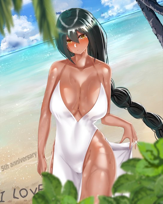 サウスダコタ
つぎはマサチューセッチュ描きたい!
#アズレン5周年アート 
@azurlane_staff
https://t.co/JhHVpk2ttY 