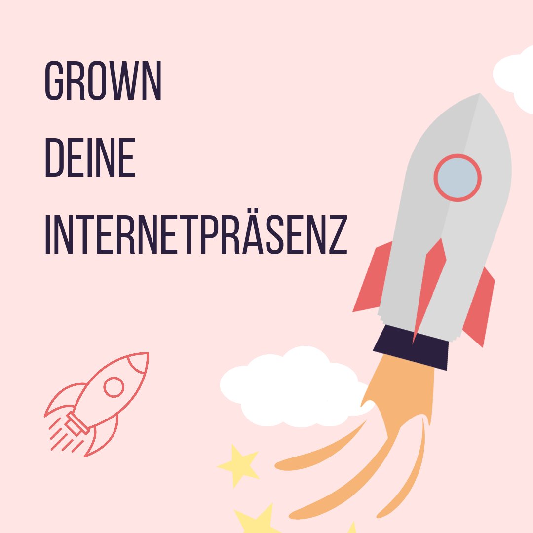 linkspreed's tweet photo. Baue deine #Internetpräsenz 🌱 als #Business ✨ oder privater Nutzer 🧡 mit #Grown aus. https://t.co/jTlBWV8AO0