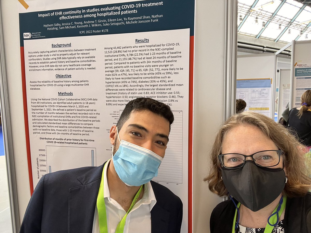 Grateful for the chance to work with Hythem Sidkey (NIH) and an impressive team of collaborators on this work in N3C.