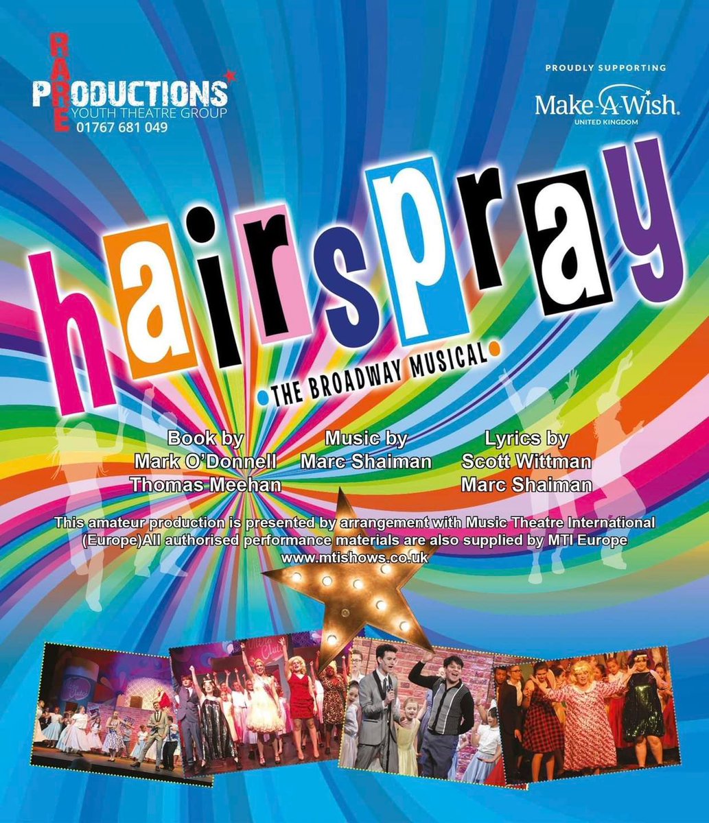 EBSingingSchool's tweet photo. Congratulations to Sophia for successfully auditioning and taking part in a production of ‘Hairspray’ with @RareUK! Very well done! xx https://t.co/qRYrB9AIdD