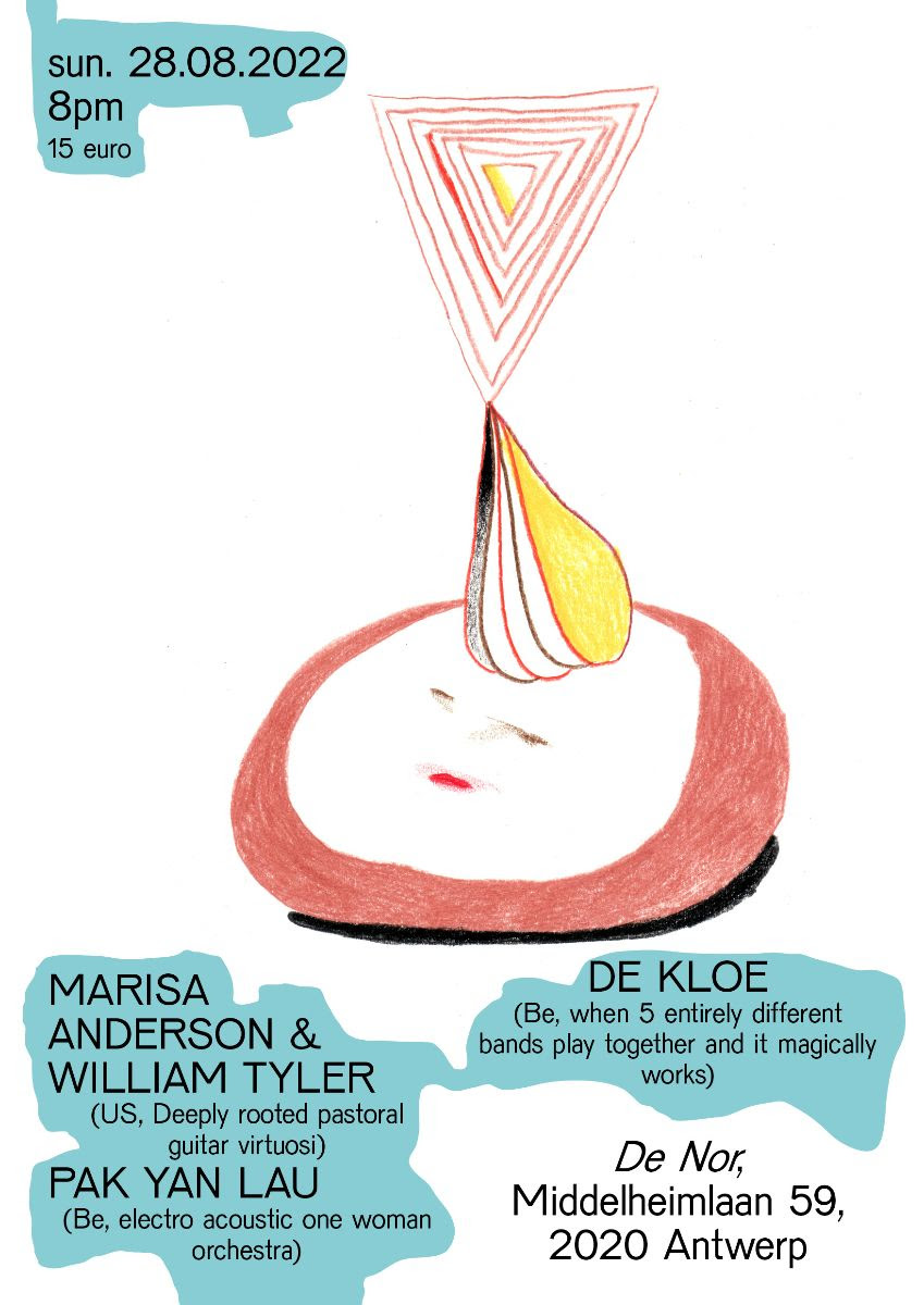 BluestOfSeas's tweet photo. concert /// Pak Yan Lau (BtBoS #2) sharing the bill with Marisa Anderson & @williamtylertn this sunday evening @ #DeNor #Antwerp (org. #UltraEczema) https://t.co/TlVzH5WBMk