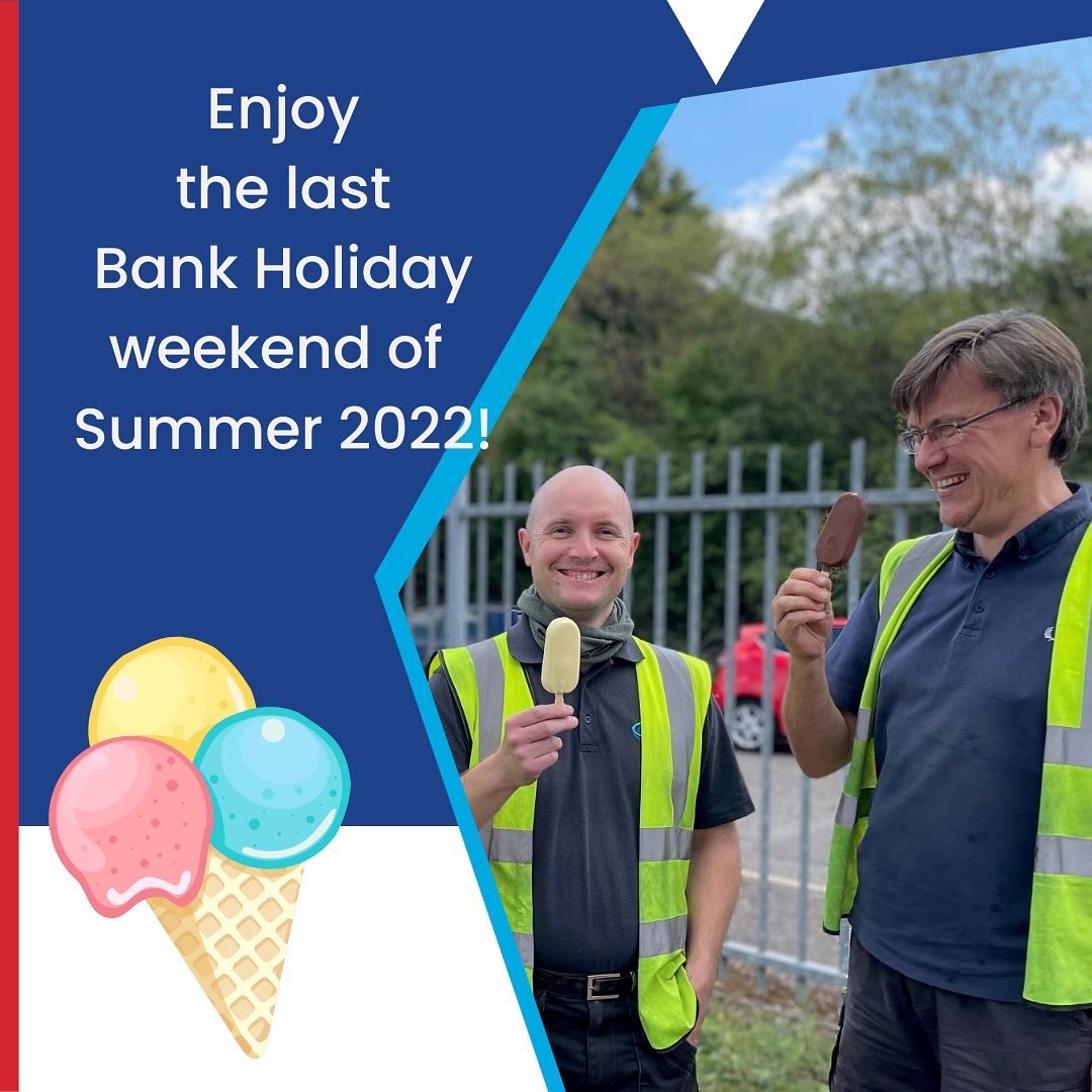 As we approach the August bank holiday weekend, and the sun begins to set on a glorious British Summer, we treated our team to ice creams on Friday afternoon.
Enjoy the bank holiday everyone! 🍦☀️
 #Bankholiday #team #summer