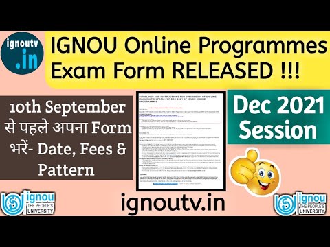 ignouonlinehelp's tweet photo. IGNOU Online Programme Examination Form RELEASED for Dec 2021 session
https://t.co/8qPhiEvmyL

#IGNOU #IGNOUTV #ignouonlinehelp #ignoudec2021examformreleased #ignouexaminationformreleased #ignoudeconlineprogrammeexamformreleased #ignoudec2021onlineprogramme #ignouteeexamform https://t.co/Ed5I5k0HBs