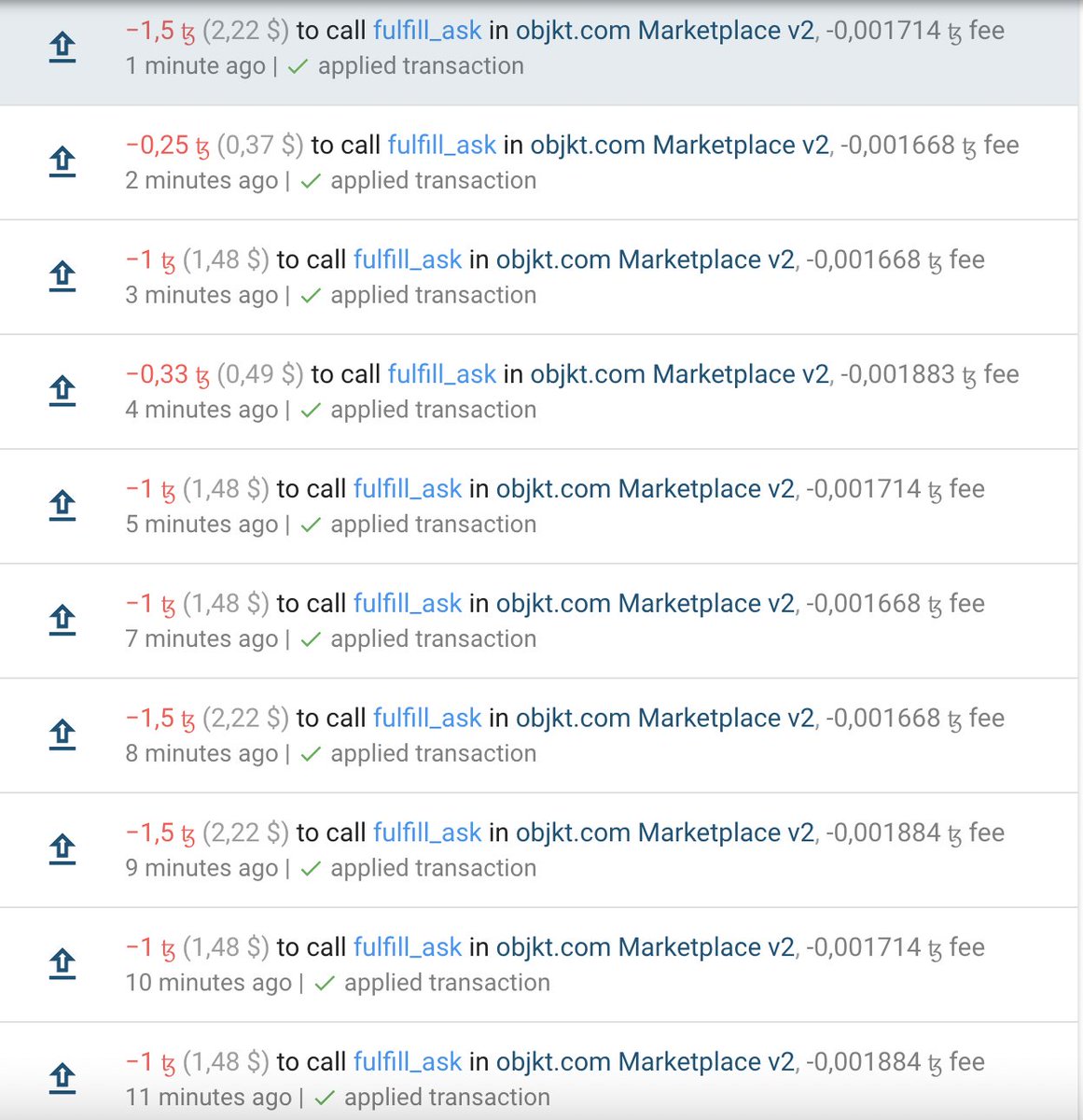 batbitsofficial's tweet photo. Our BatBot traveled across the fields of @objktcom and found a couple of places that every #BatBit needs to visit but only a few will have the chance to!
Congratulations to our Batsie @_FirstRain_ for winning this weeks BatShill! Just snagged some of her #CleanNFT on #tezos! https://t.co/51tSZn2FTf