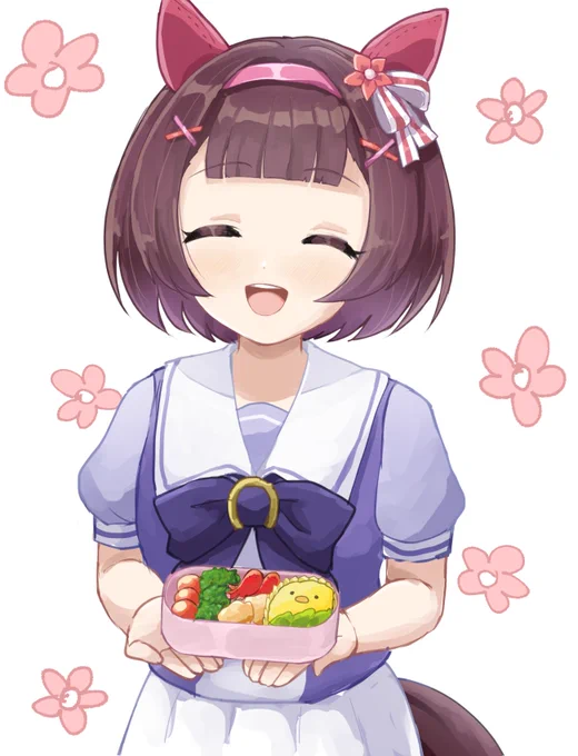 お題箱より ニシノフラワー#ウマ娘 