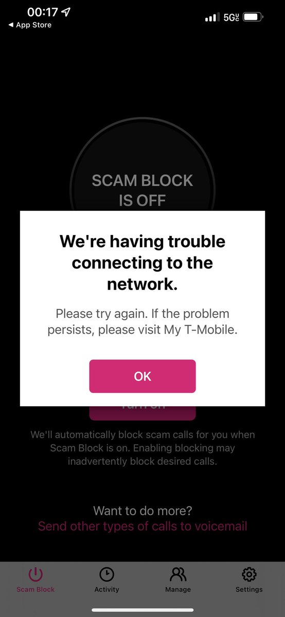 HPYnH2O's tweet photo. @TMobileHelp  new to TM as of yesterday. Can’t seem to get the app to work. What am I doing wrong? https://t.co/QFYepKDnss