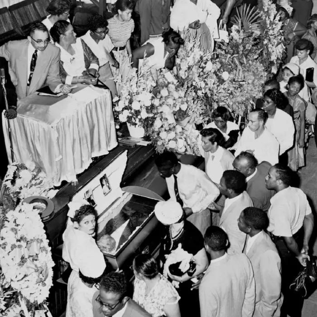 1955 | Emmett Till was murdered on this day. Mamie Till-Mobley, Till’s mother, held an open casket funeral, the horrors of racism never seen so plainly for some. Black leaders and activists across the country were energized, and the Civil Rights Movement was ignited.