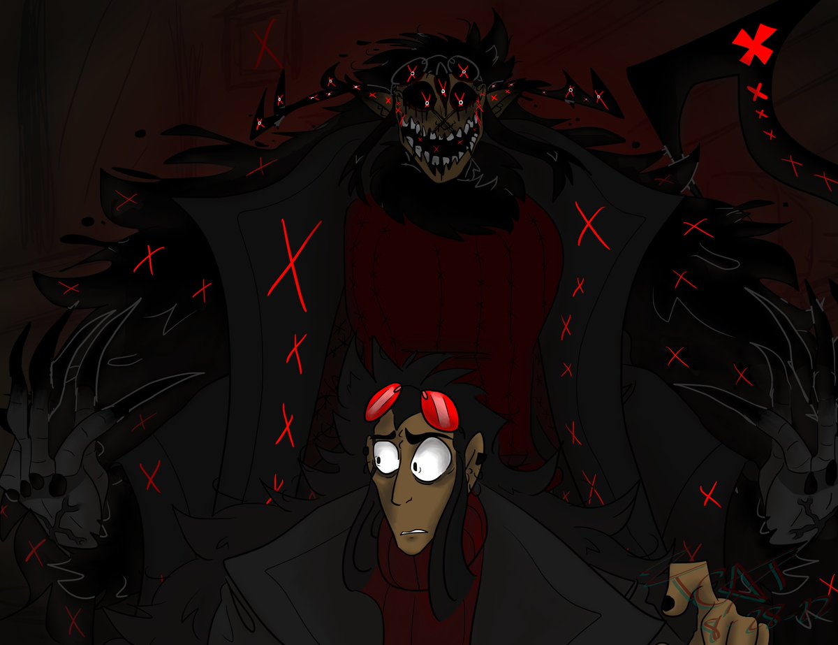 ZueltheCat's tweet photo. Behind you.

(RED X LORE POST) https://t.co/KCJSEYDbJ3
