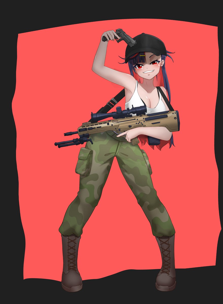 le0vic's tweet photo. Meet my avatar, Minorin!!
#anime #Minorinn #Minorin #gun #rifle #mdr #dtmdr #desertTech https://t.co/wZRf9WlmmE