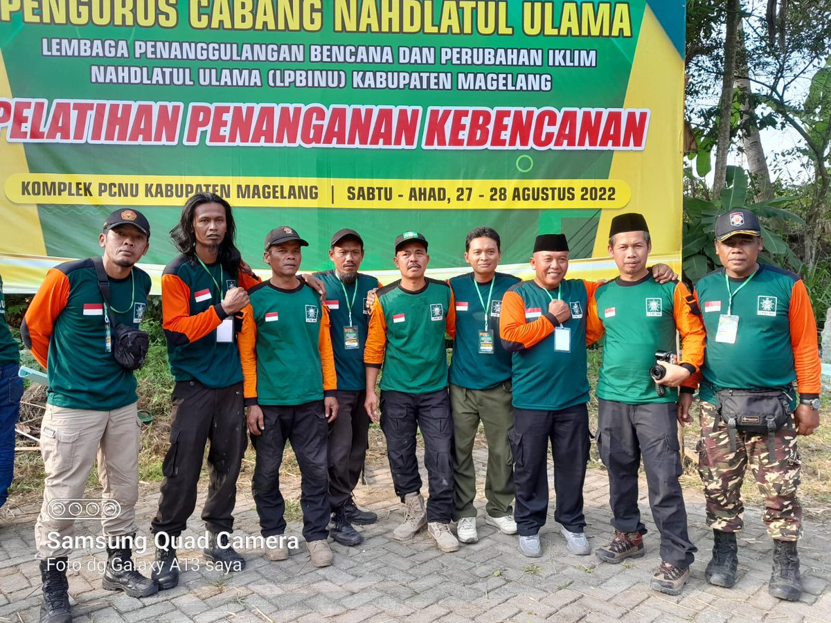 KangSumadi_'s tweet photo. Pelatihan penanganan kebencanaan
LPBI NU Kab Magelang
Pelatihan dan pembekalan relawan LPBI demi terwujudnya relawan yang tangguh dan berdedikasi.
#LPBINUMagelang
@PPLPBINU @YayahRuchyati @uwiewin https://t.co/ucvwUCeAuR