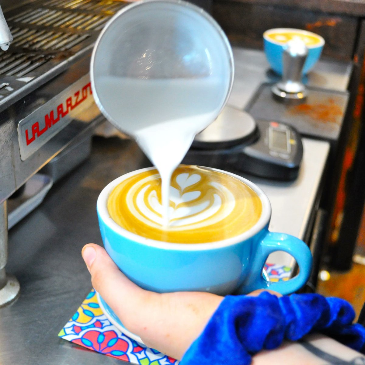 SipJavaCo's tweet photo. Make a latte, take a picture, drink a latte: Repeat 😉 ❤️ https://t.co/PUFvzQEkgZ