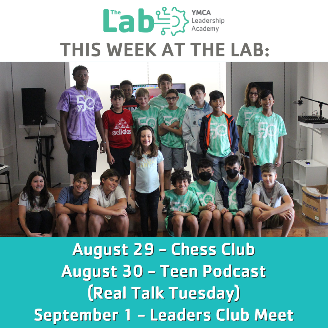 YMCAofSPBC's tweet photo. Coming up this week at #TheLabYMCA after school...
https://t.co/5qPZVPYPvF

#teencenter #YMCASPBC #Highschool #Middleschool #Teens #YMCATeens #TheLabYMCA #calendar #activities #chess #podcast https://t.co/IZFRCDRKzE