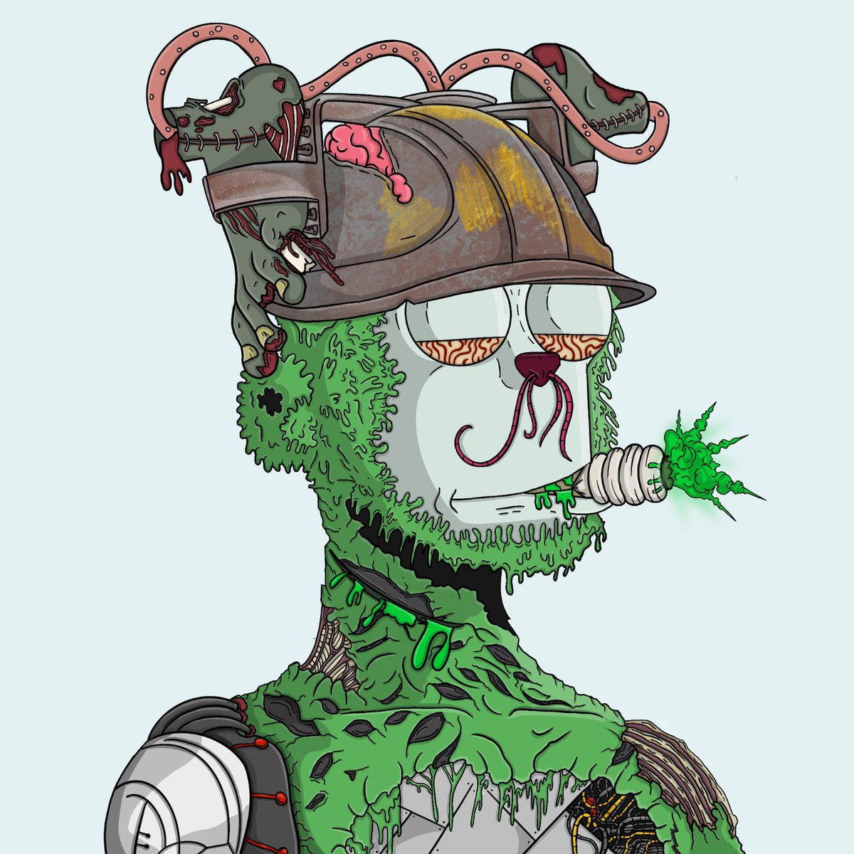 My first drawing for <a href="/y00tsNFT/">y00ts</a>. It was really fun. I added some mutatio, some spice and a little bit <a href="/Solderland/">SOLDERLAND 🐰 🦫</a> ’s magic carrot. 😋🥕