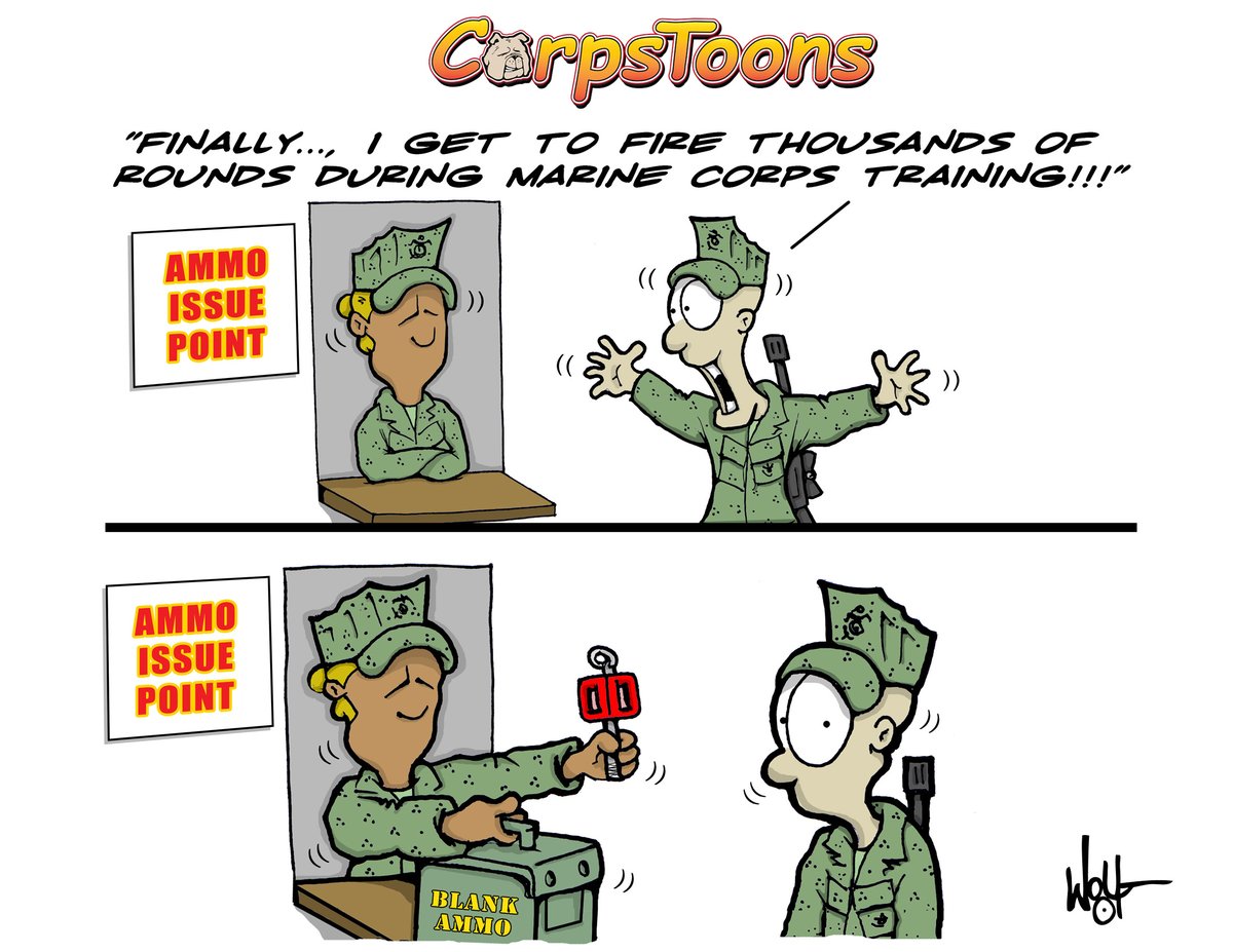 MCB_Quantico's tweet photo. Where's the BFA love?🤣🤣🤣
#CorpsToons Sunday https://t.co/N66to4nlbS
